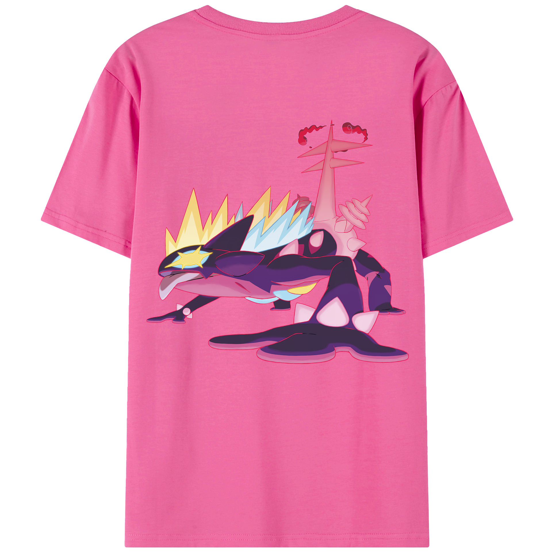 （画像用） ポケットモンスター Pokémon レディース半袖Tシャツ(バックプリント)